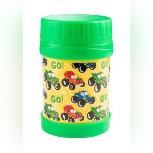 Bentology Stainless Steel Insulated 13oz Monster Truck - Leak-Proof Thermos NEW!